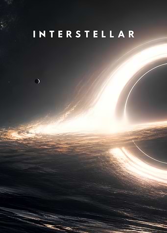 Interstellar Movie Poster Black Hole