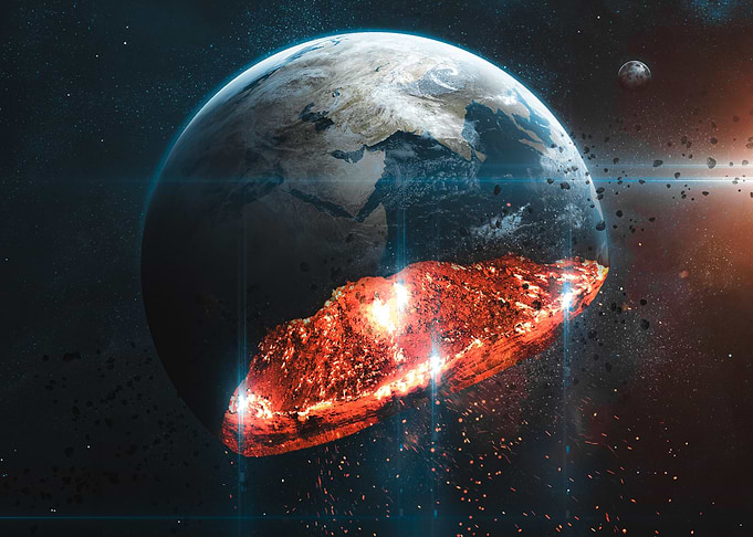 Catastrophic Destruction of Planet Earth