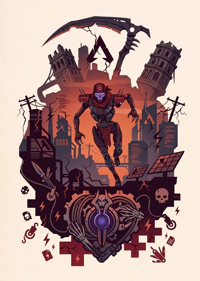 Apex Legends Revenant Digital Art
