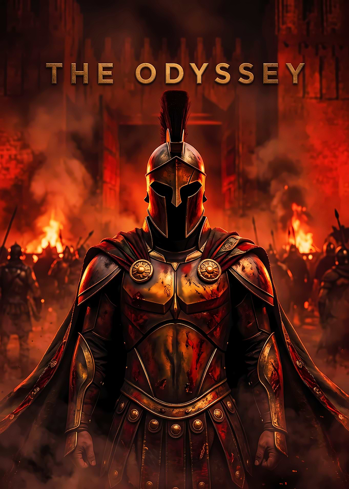 The Odyssey Spartan Warrior Poster