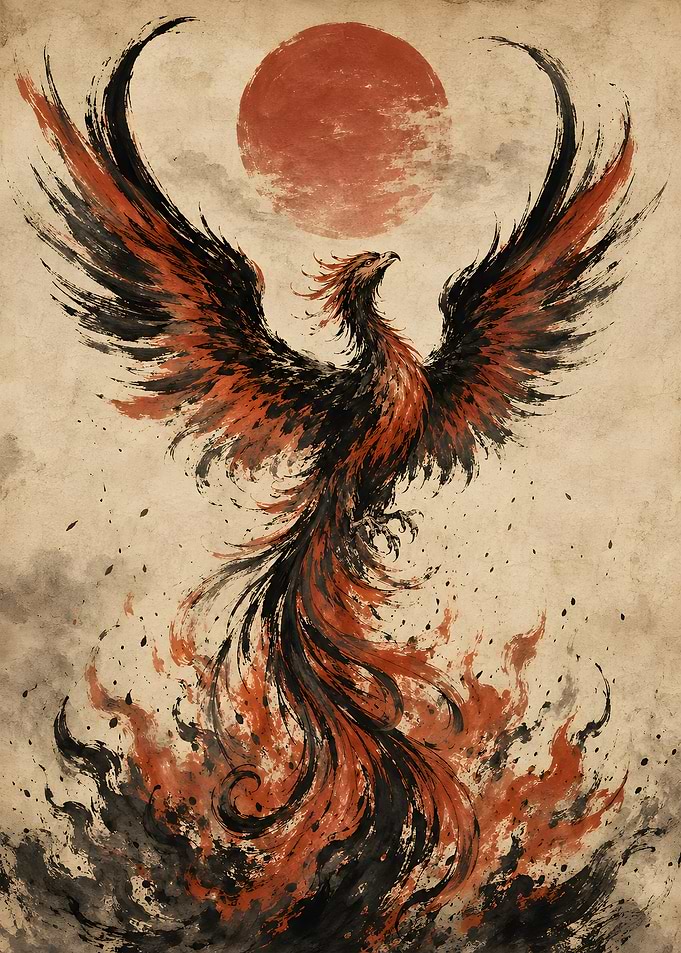 Mythical Phoenix Fire Rise