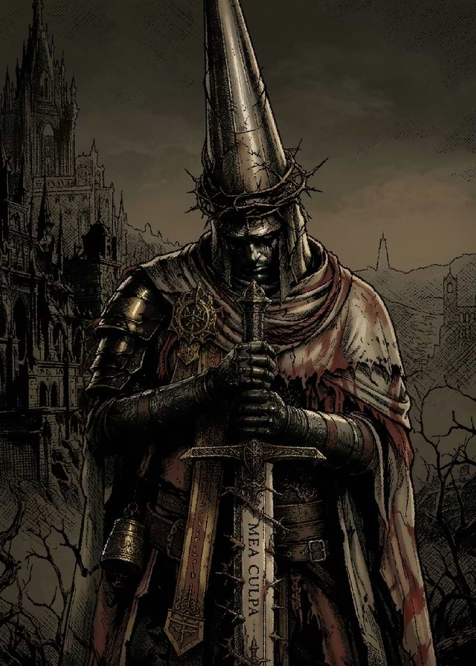 The Penitent One from Blasphemous