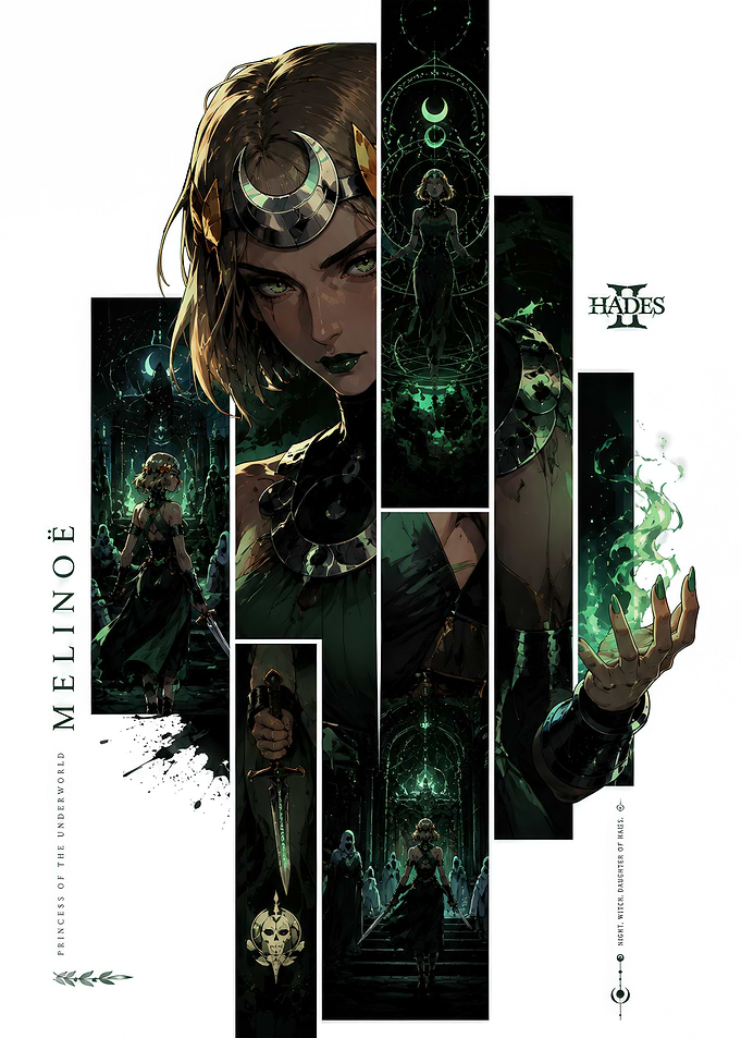 Hades II Melinoë Character Art