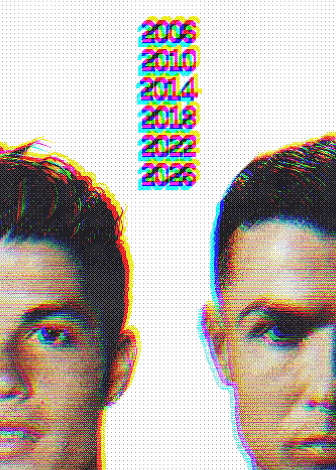 Cristiano Ronaldo Evolution Glitch Art