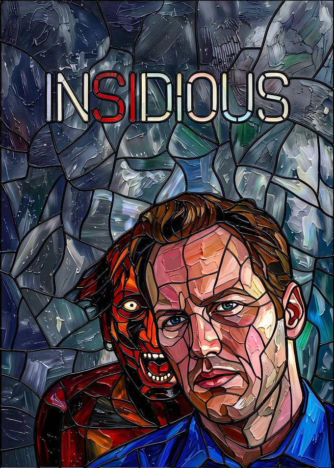 Insidious Stained Glass Movie Poster