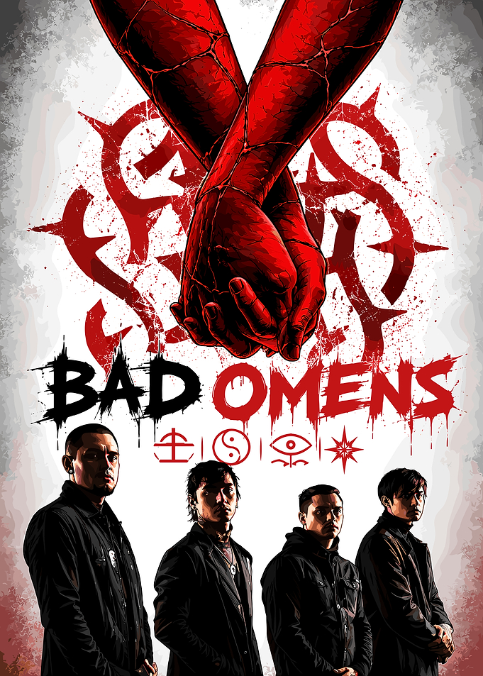 Bad Omens Band Poster