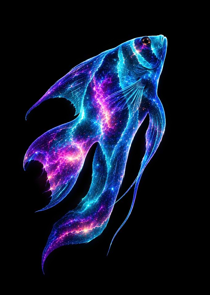 Cosmic Regal Angelfish