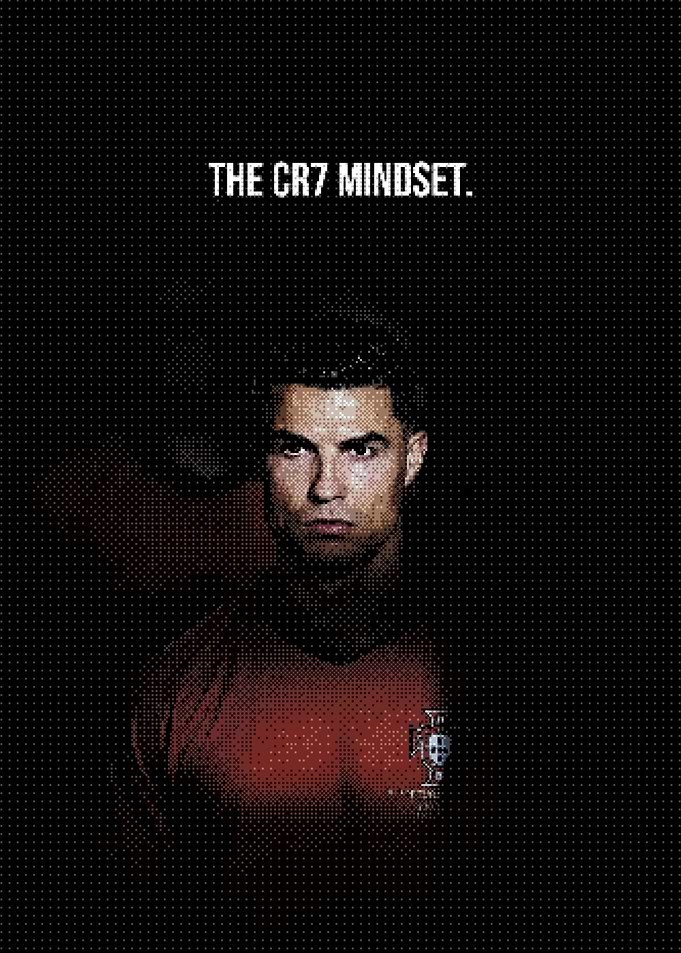 Cristiano Ronaldo The CR7 Mindset Poster
