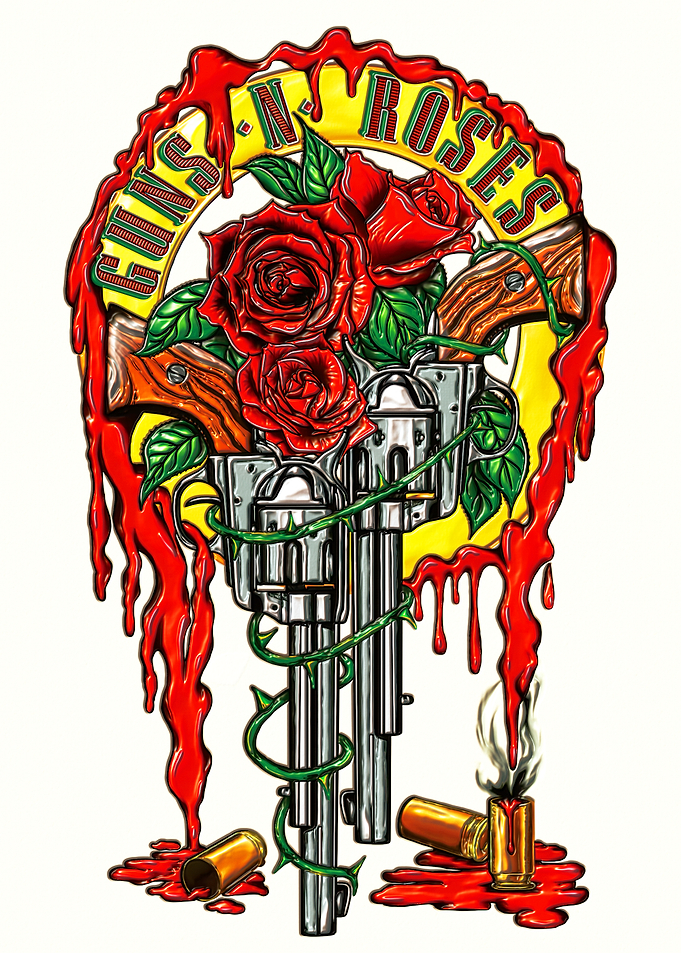 Guns N' Roses Logo Illustration