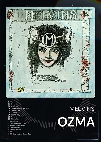 Melvins Ozma Album Cover Art