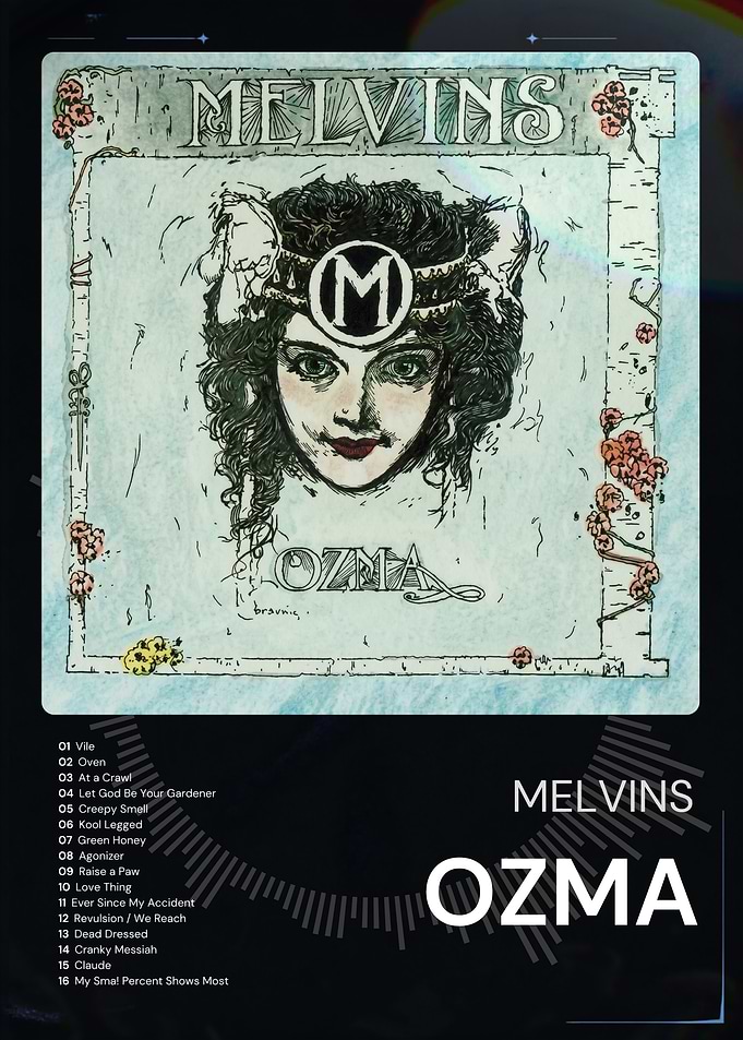 Melvins Ozma Album Cover Art