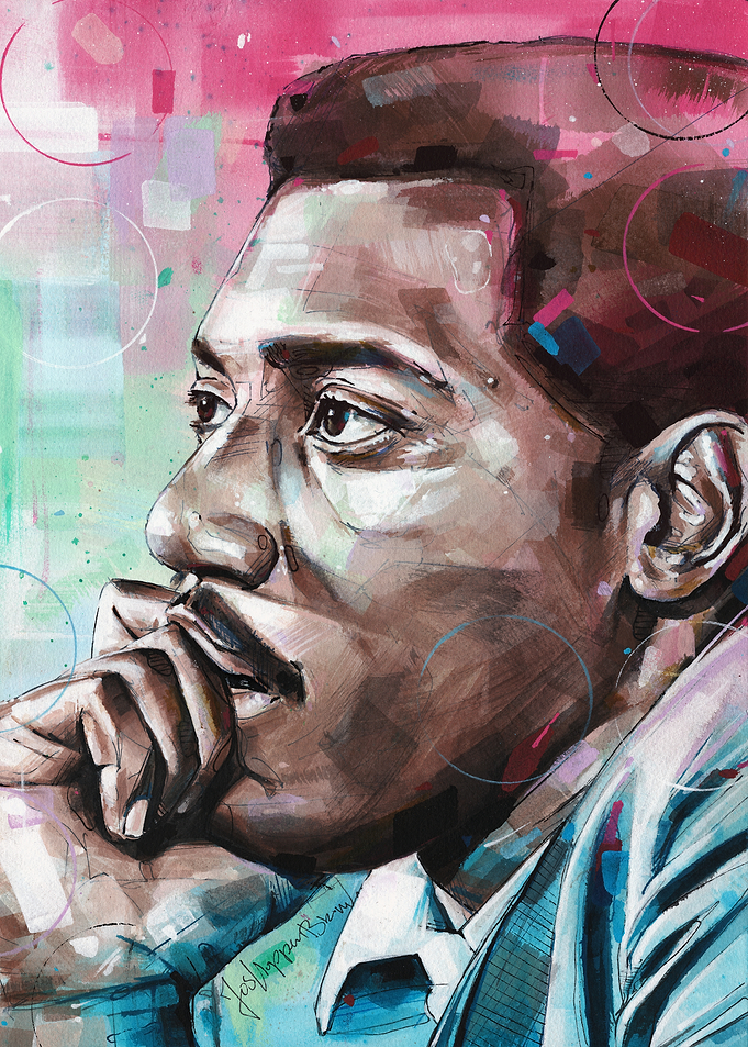 Otis Redding Painting