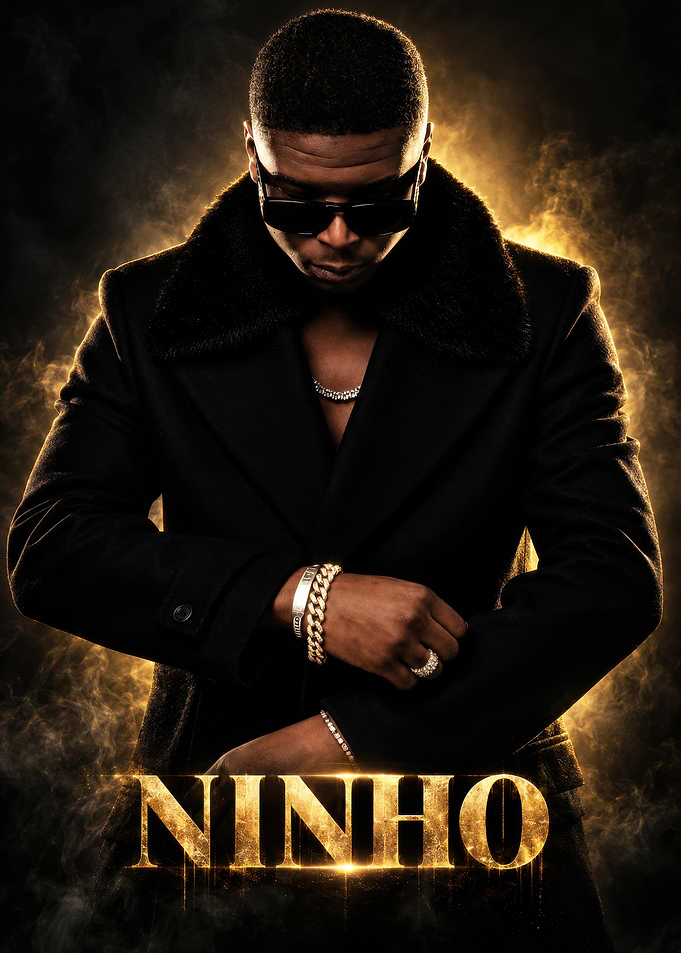 Ninho Rapper Portrait Poster