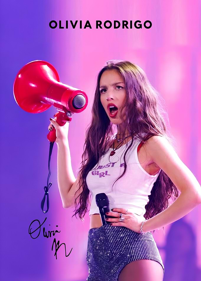 Olivia Rodrigo Concert Poster