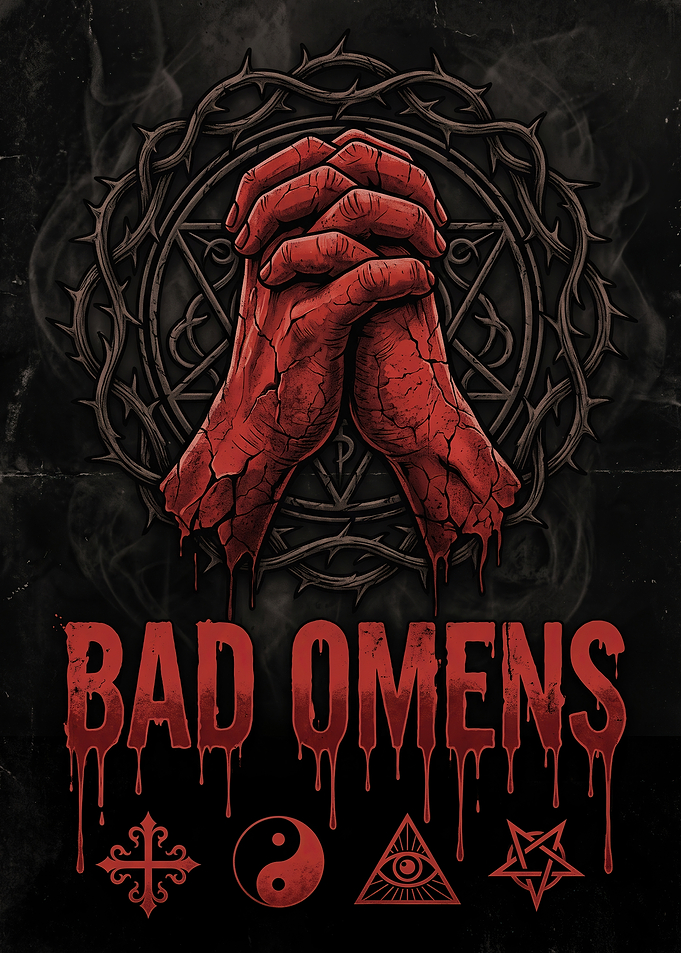 Bad Omens Band Graphic Poster