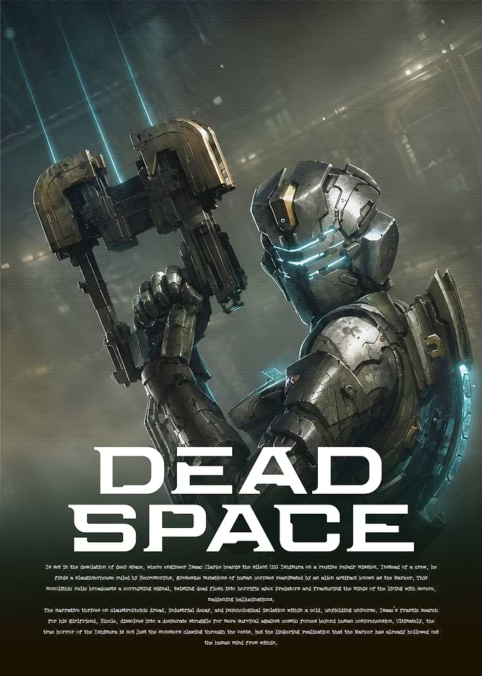 Dead Space Isaac Clarke Poster