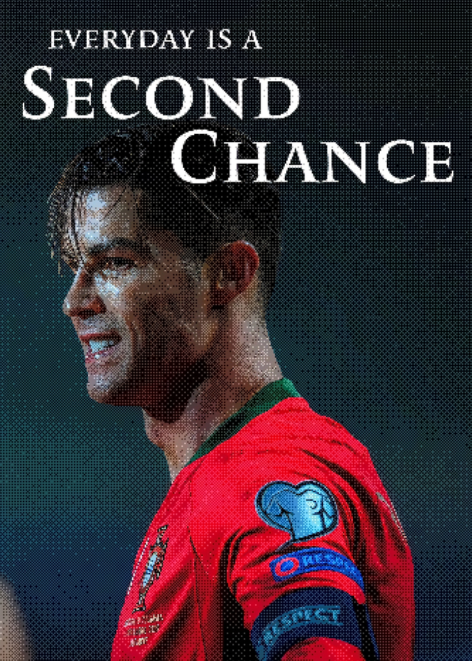 Cristiano Ronaldo Inspirational Sports Poster