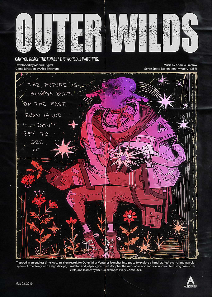 Outer Wilds Game Poster