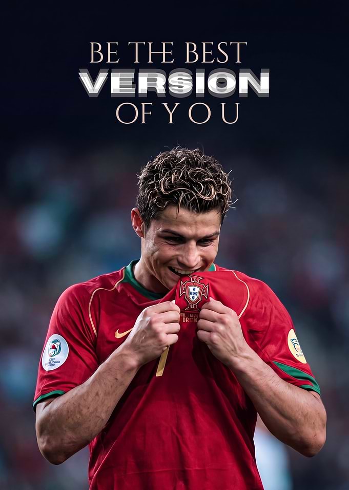 Cristiano Ronaldo Inspirational Poster
