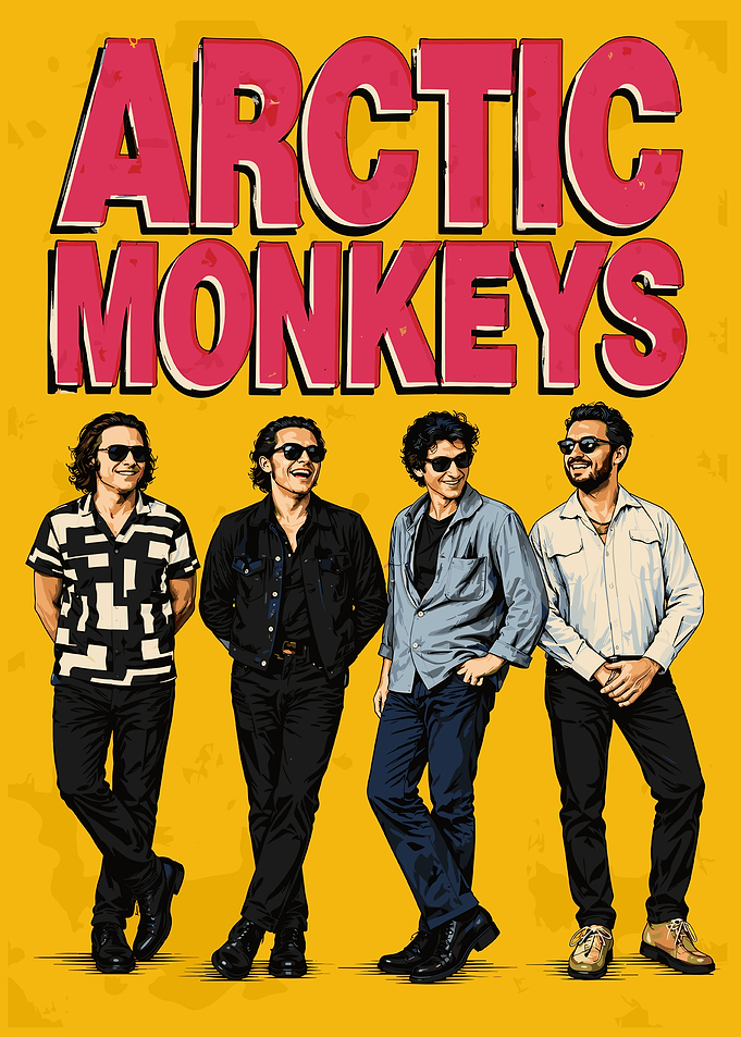 Arctic Monkeys Band Poster