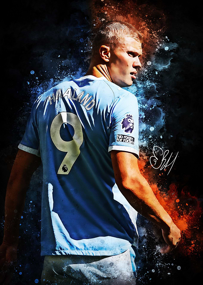 Erling Haaland Poster
