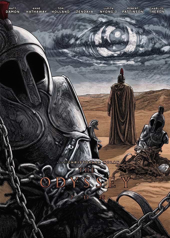 The Odyssey Christopher Nolan Movie Poster