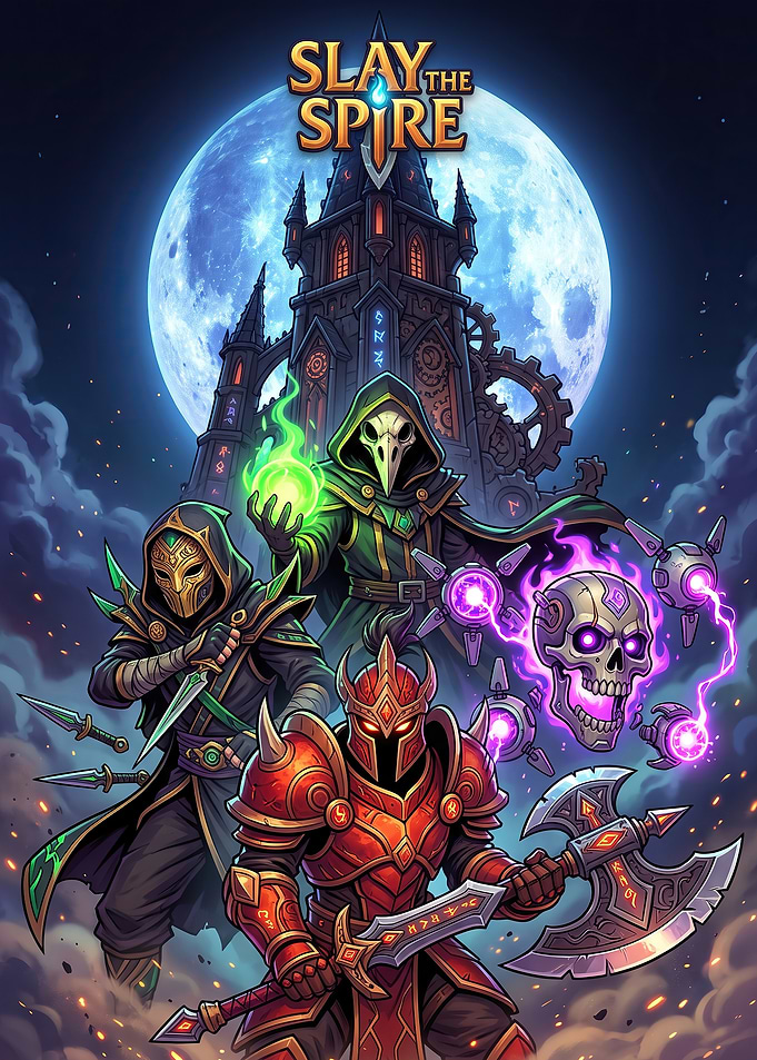 Slay the Spire Game Poster