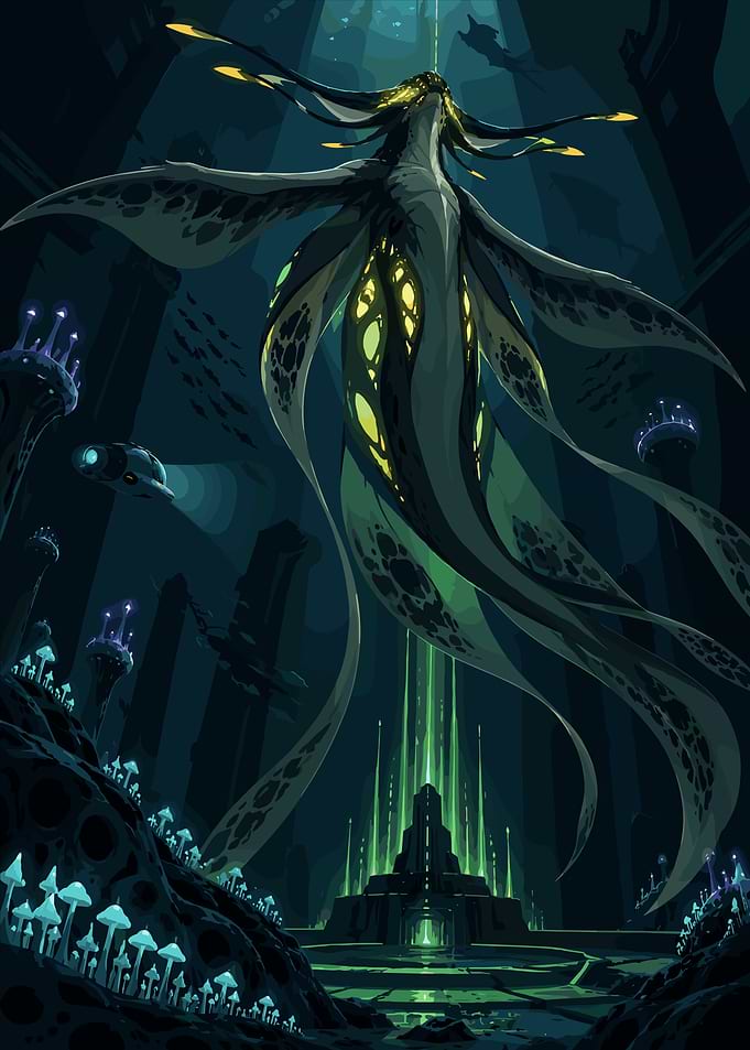 Sea Emperor Leviathan Pixel Art