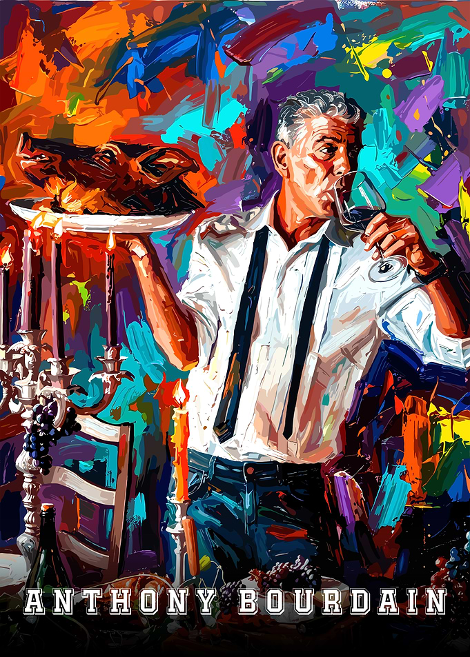 Anthony Bourdain portait