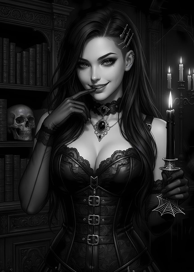 Gothic Vampire Girl