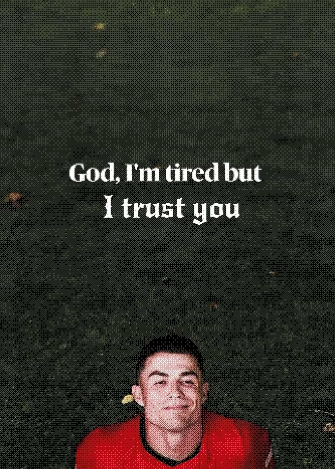 Cristiano Ronaldo Inspirational Quote Poster