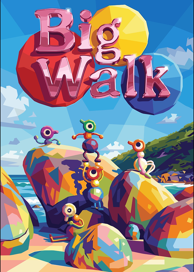 Big Walk Game Poster