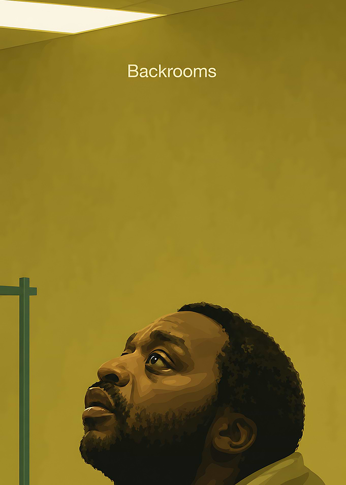 Backrooms Minimalist Poster