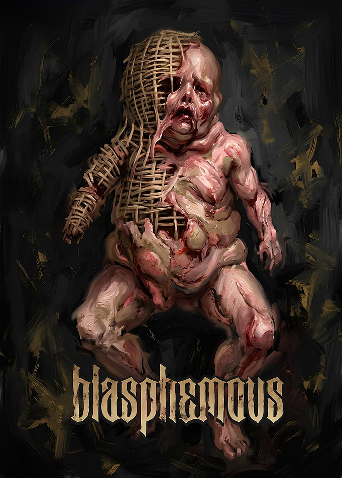 Blasphemous Game Art Poster