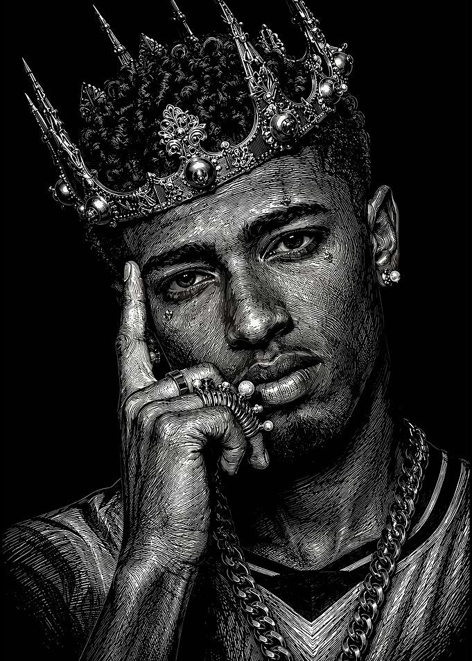 Jude Royal Portrait Illustration