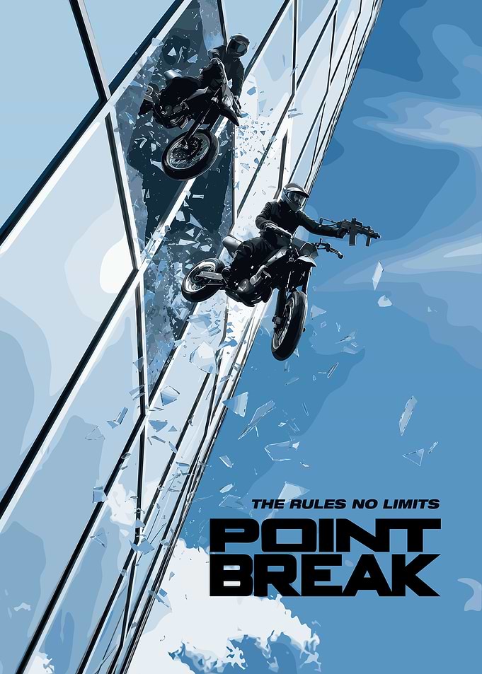 Point Break Movie Poster Art