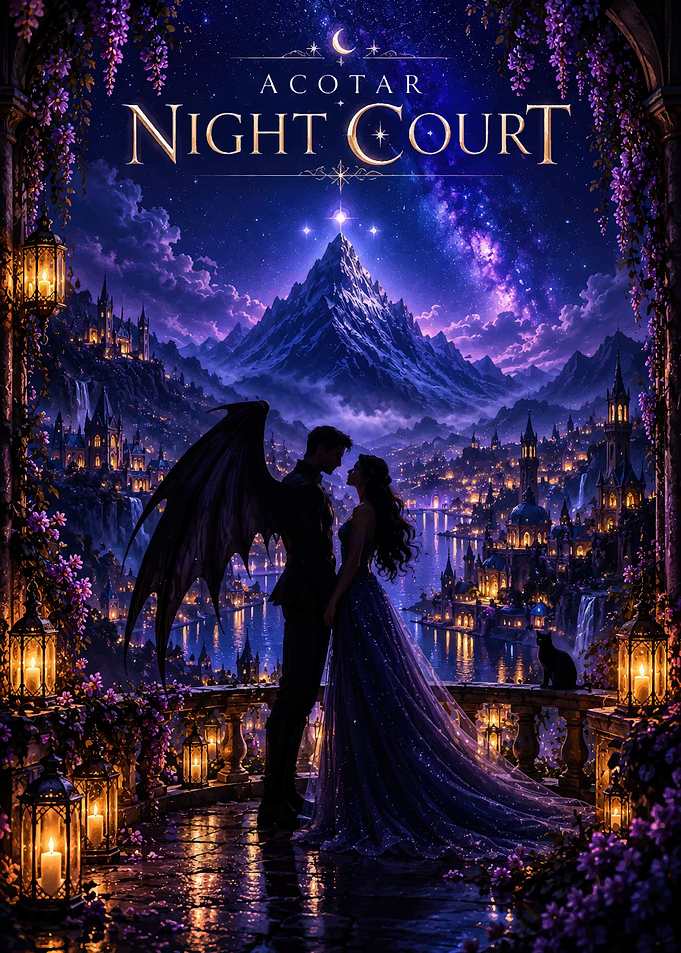 ACOTAR Night Court Fantasy Art