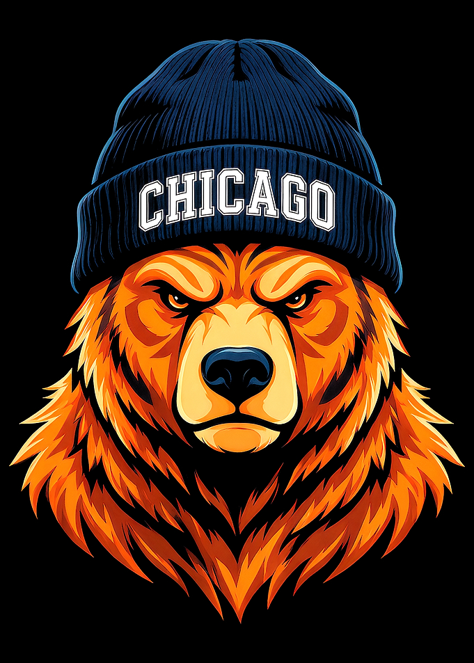 Portrait Bear Graphic