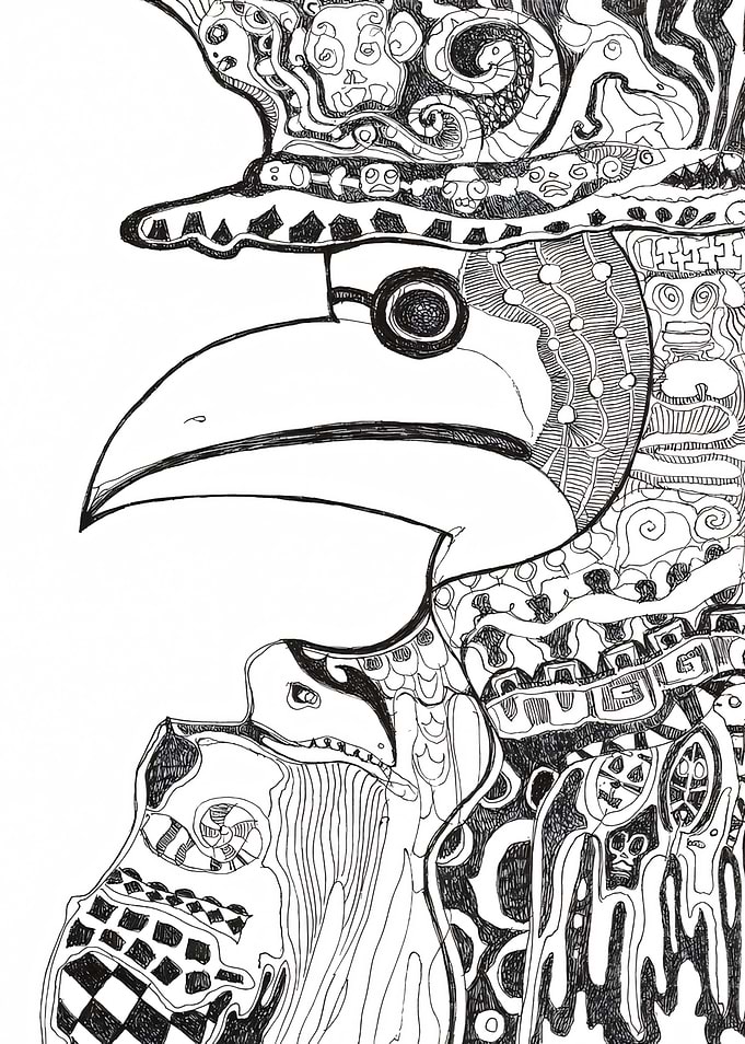 Prehistoric Plague Doctor
