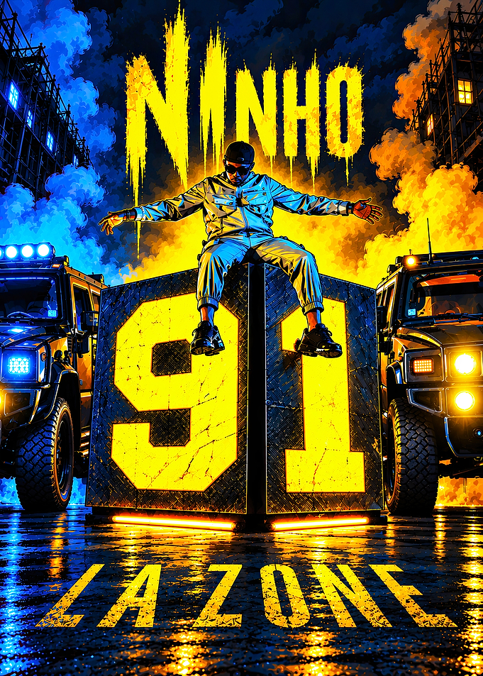 Ninho 91 La Zone Poster