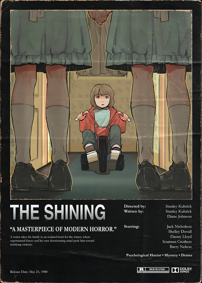 The Shining Movie Poster Art
