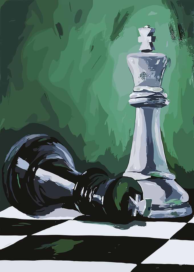 Checkmate Chess King Victory