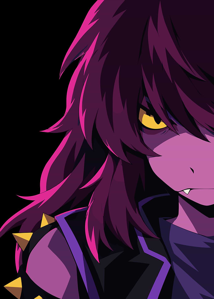 Susie from Deltarune Portrait