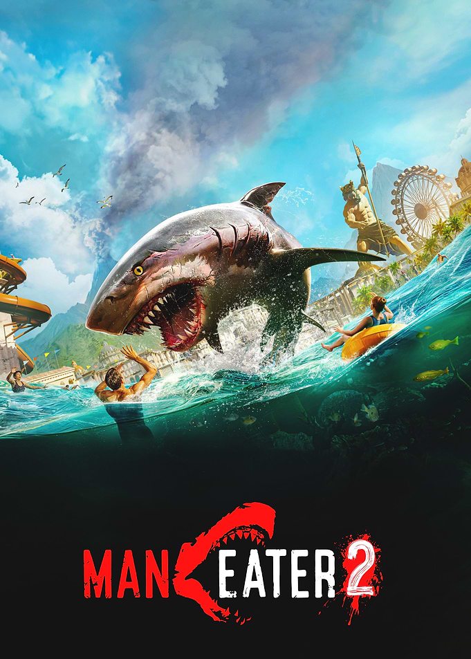 Maneater 2 Video Game Poster