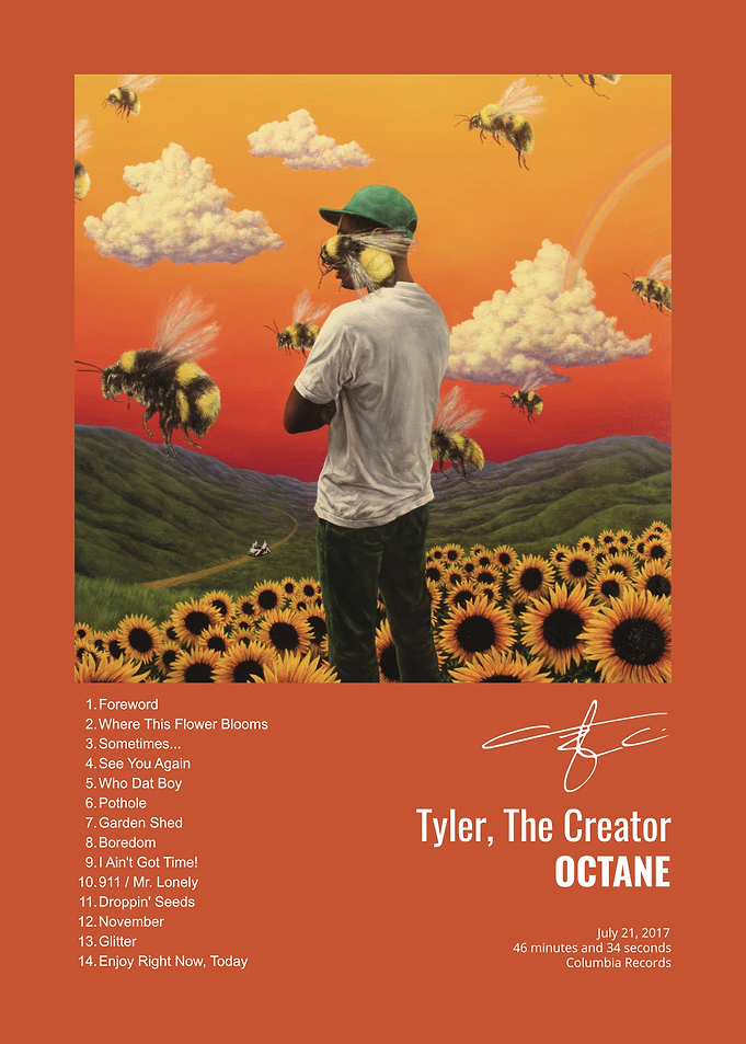 Tyler, The Creator Octane Album Poster