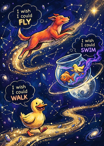 Animals Wishing for Different Lives