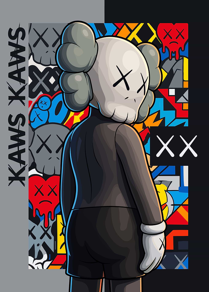 KAWS Companion Pop Art