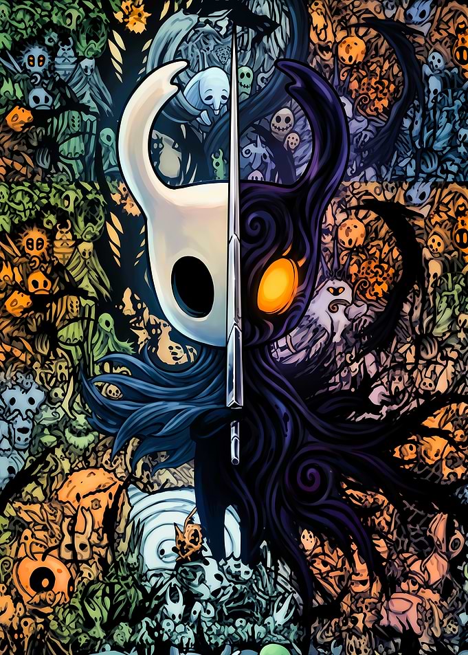 Hollow Knight Dual Form Art