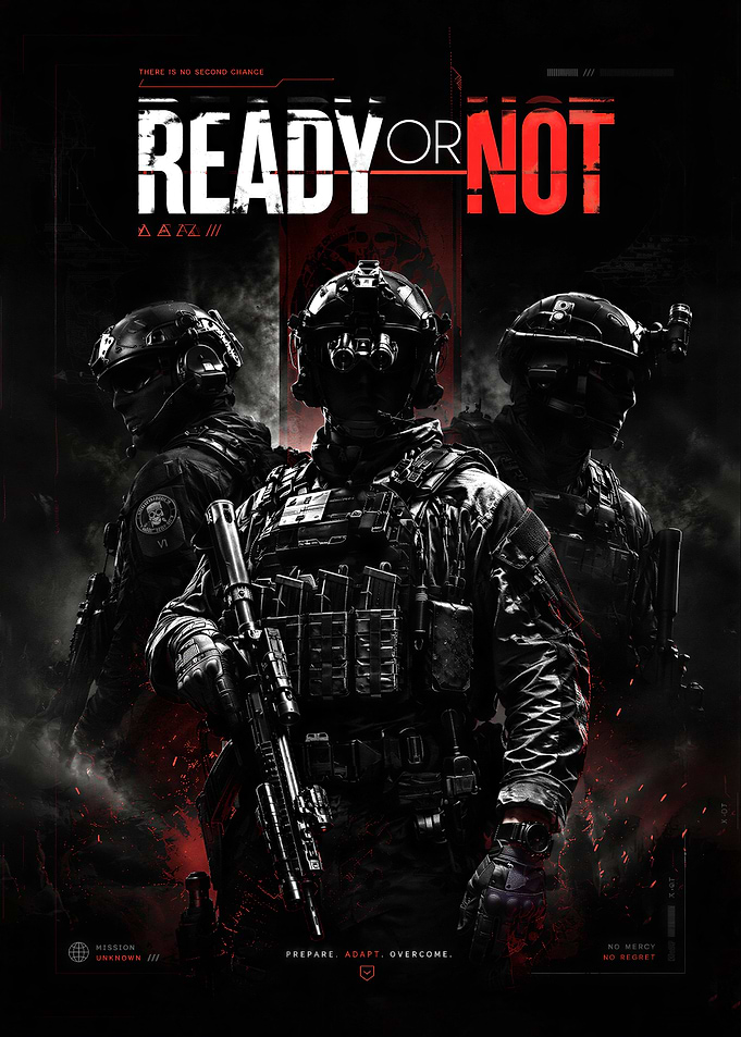 Ready or Not Tactical Game Poster