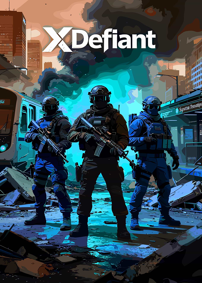 XDefiant Tactical Squad Poster